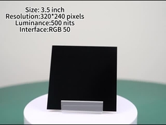 3.45インチ カスタム容量タッチパネル 解像度 800*480 ピクセル 輝度 500 ニット 高明るさ